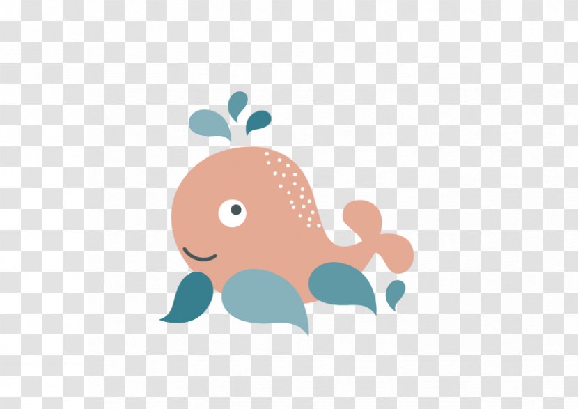 Blue Whale Child Right Whales Sticker - Cartoon Transparent PNG