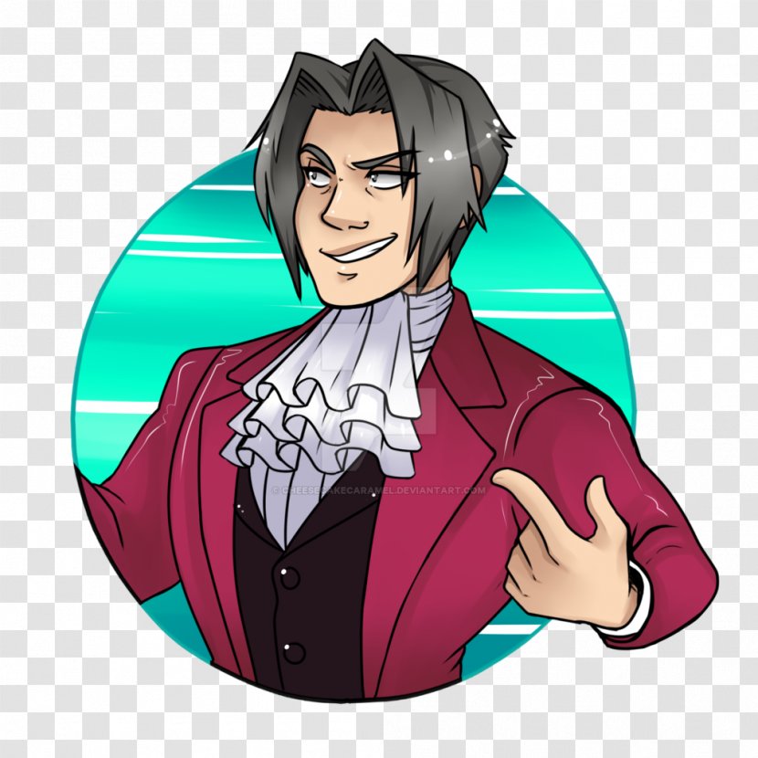 Clip Art Illustration Clothing Accessories Fashion Character - Joint - Ace Attorney Transparent PNG