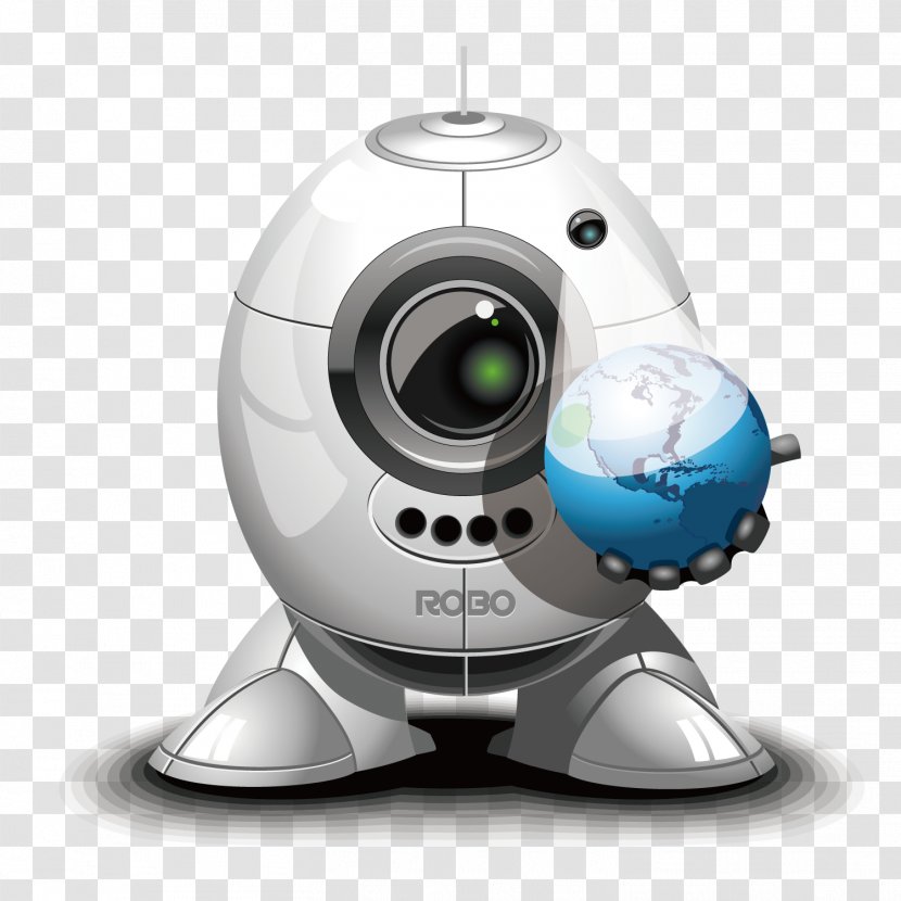 Robot 3D Computer Graphics Icon - Cameras Optics Transparent PNG