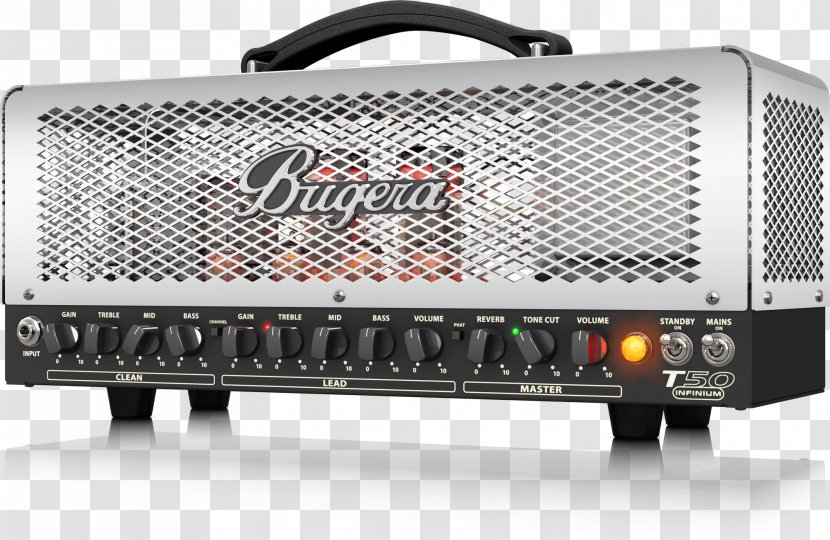 Guitar Amplifier Bugera T50 Infinium Sound - Electronics Accessory Transparent PNG
