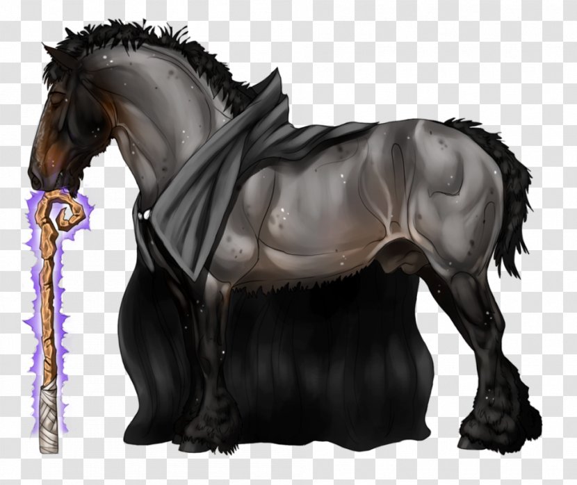 Mustang Pony Mane Stallion Halter - Horse Harness - Pirate Treasure Cave Transparent PNG