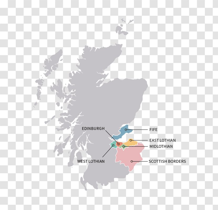 Scotland Vector Map - Diagram Transparent PNG