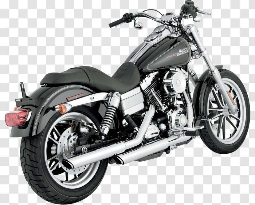 Exhaust System Harley-Davidson Super Glide Motorcycle Softail - Jp Cycles Transparent PNG