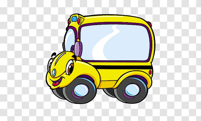 Kindergarten Child Education Car School - Watercolor Transparent PNG