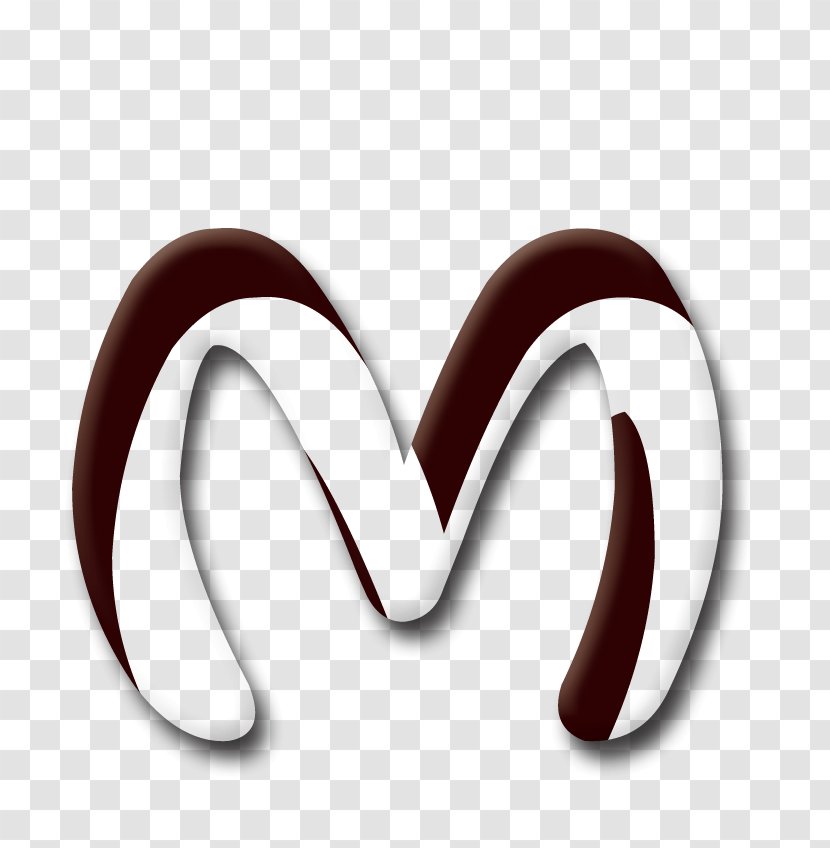 Letter Drawing M - 3d Computer Graphics - Cream Cake Transparent PNG