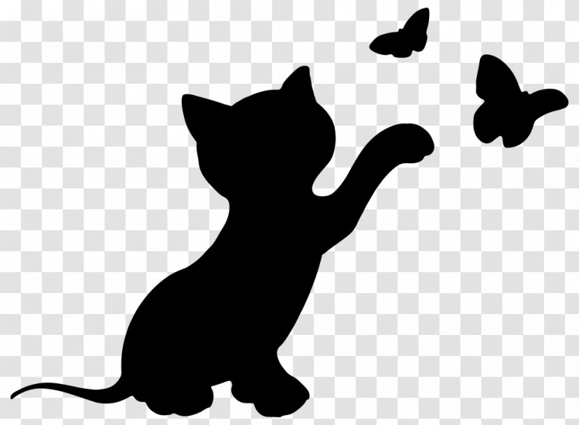 Domestic Short-haired Cat Whiskers JPEG Clip Art - Tail - Silhouette Transparent PNG