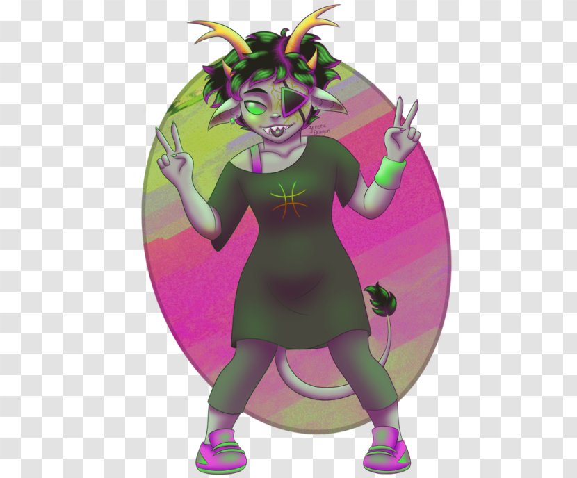 Hiveswap Fan Art Homestuck MS Paint Adventures - Watercolor - Troll Call Transparent PNG