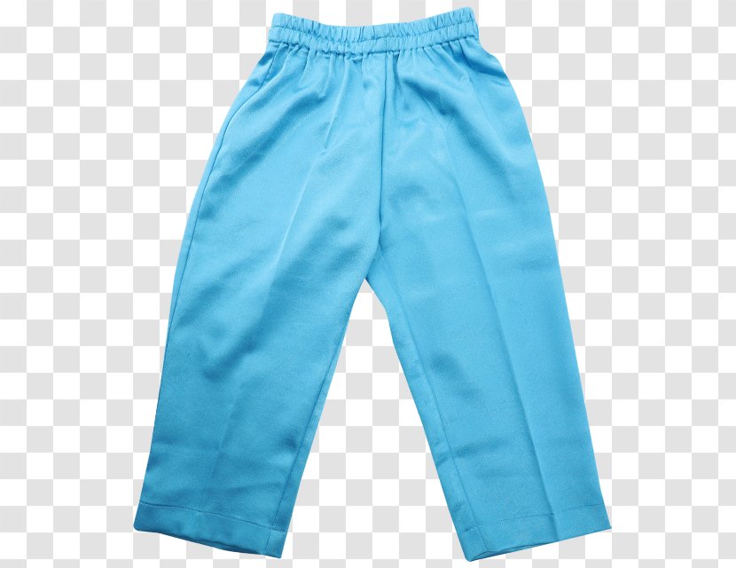 Waist Shorts Pants Turquoise - Active - Baju Melayu Transparent PNG