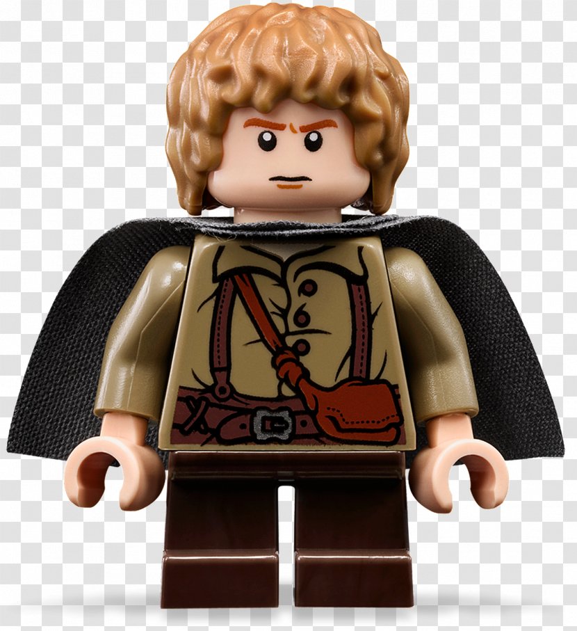 Samwise Gamgee Lego The Lord Of Rings Frodo Baggins Gollum Hobbit - Movie Transparent PNG