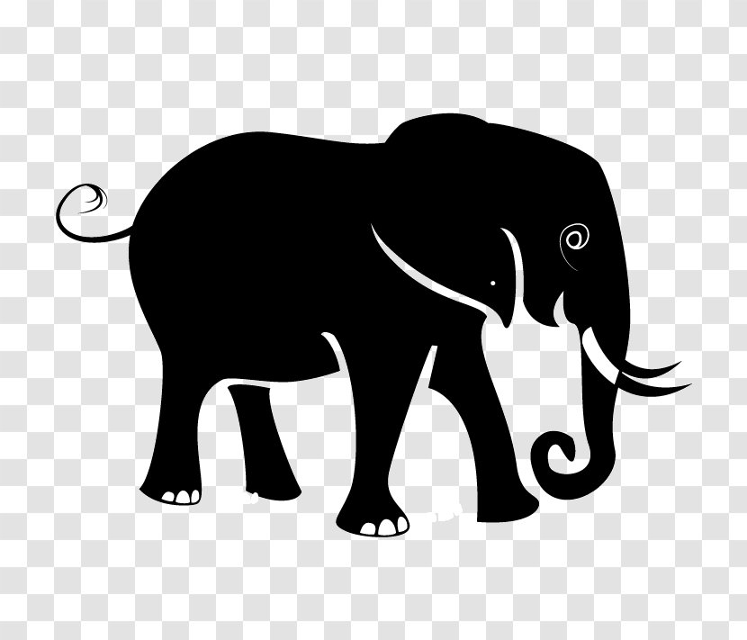 Asian Elephant Clip Art - Organism Transparent PNG