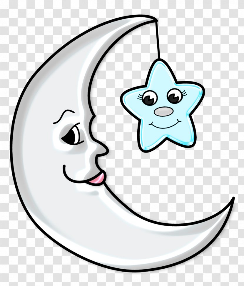 Moon Clip Art - Star - Cute With Transparent Picture Transparent PNG