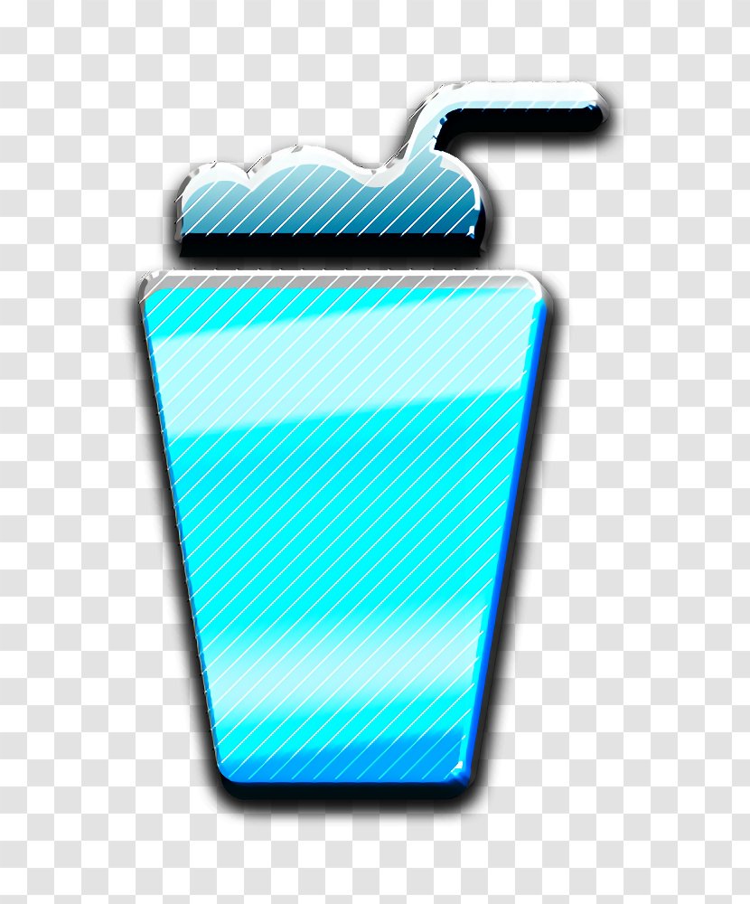 Summer Drink - Icon - Clipboard Turquoise Transparent PNG