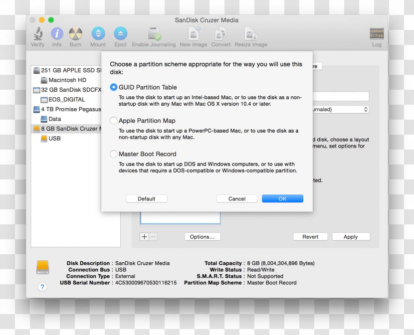 OS X El Capitan Hackintosh MacOS Disk Partitioning - Installer - Chameleon Transparent PNG