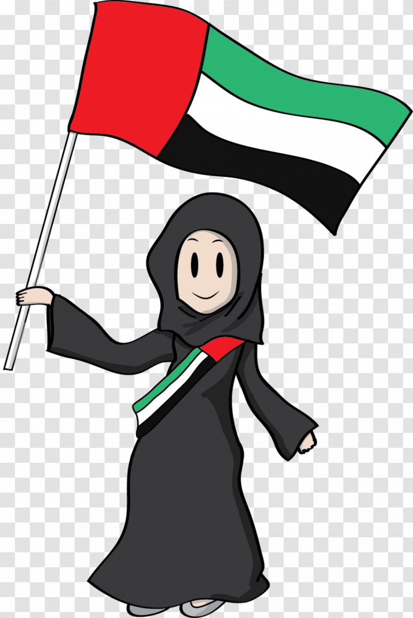 Dubai Abu Dhabi Flag Of The United Arab Emirates National Day - Child - Uae Transparent PNG
