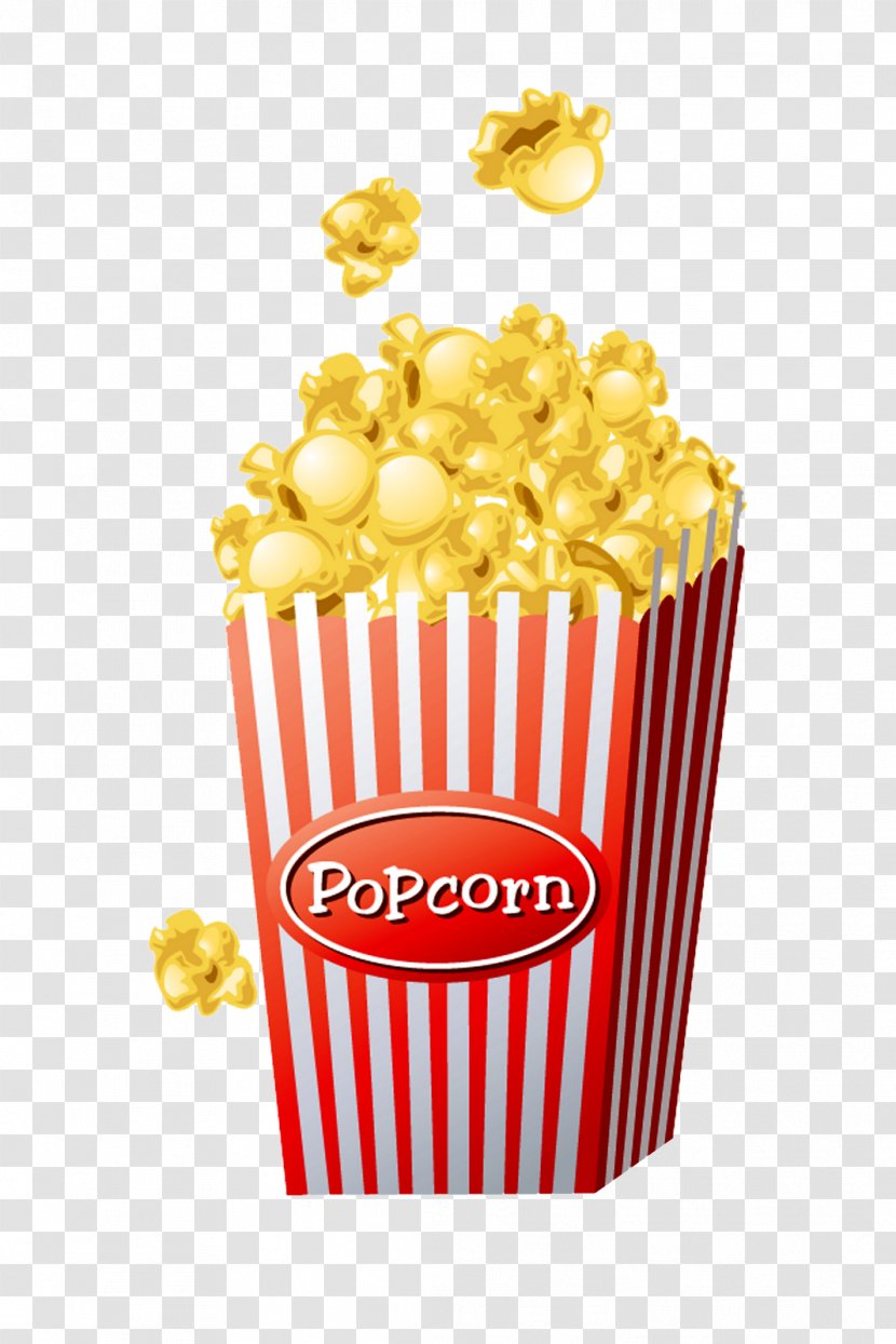 Popcorn - Kettle Corn - American Food Cuisine Transparent PNG