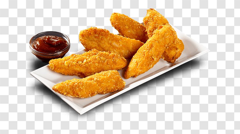 McDonald's Chicken McNuggets Crispy Fried Fingers Nugget - Potato Wedges - Strips Transparent PNG