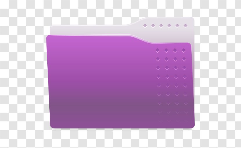 Directory Icon Design - Rectangle - Violet Transparent PNG