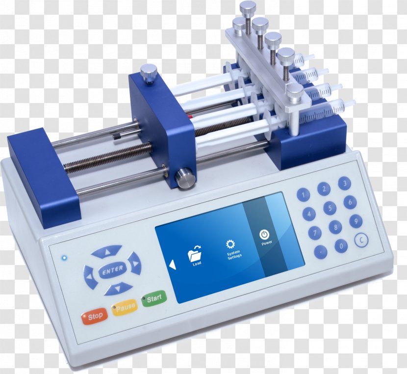 Syringe Driver Pump Microfluidics Dosing - Office Equipment - Volumetric Flow Rate Transparent PNG