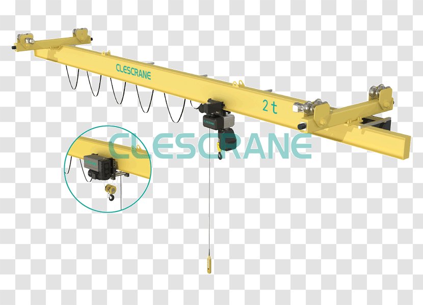 Overhead Crane Gantry Beam Machine - Industry - Bridge Transparent PNG