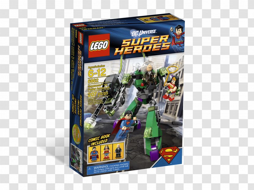 Lex Luthor Superman Lego Batman 2: DC Super Heroes - Kryptonite Transparent PNG
