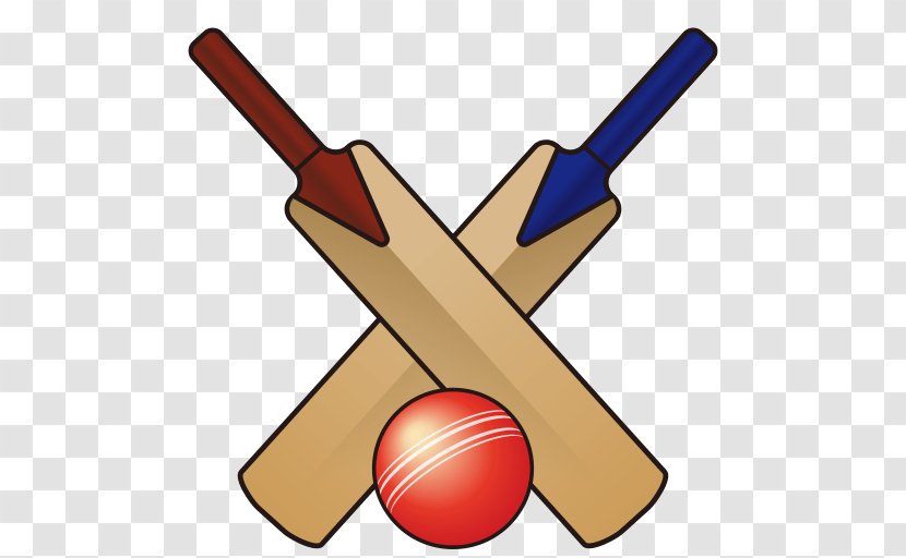 Cricket Bats Balls Bat-and-ball Games - Baseball - Vector Ball Transparent PNG