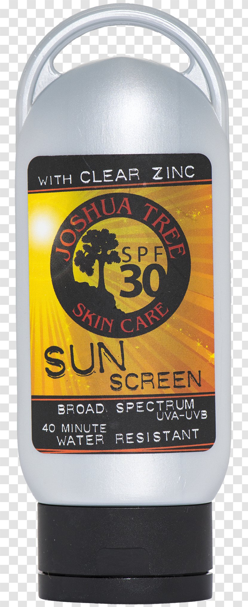 Sunscreen Lotion Joshua Tree National Park Factor De Protección Solar - Zinc Transparent PNG