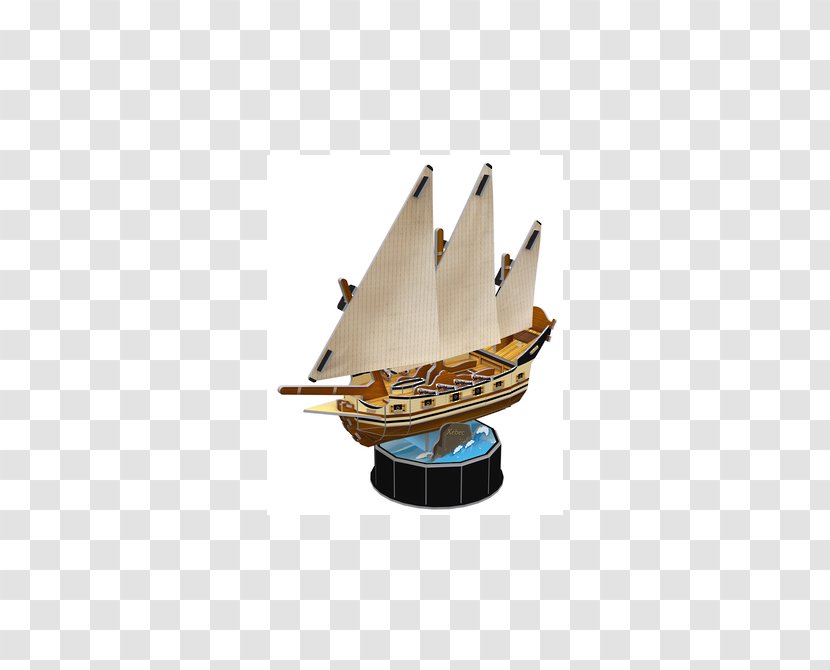 Puzz 3D Jigsaw Puzzles 3D-Puzzle Queen Anne's Revenge - Sailing Ship Transparent PNG
