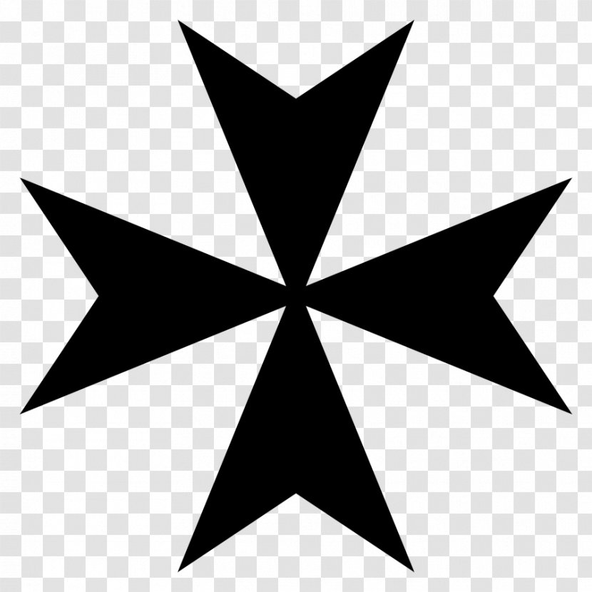 Maltese Cross Christian Malta Symbol Transparent PNG