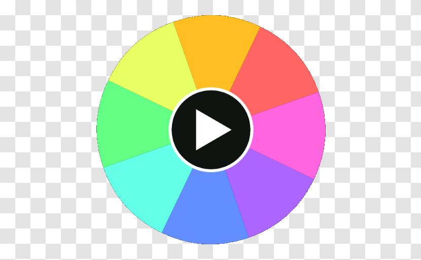 Color Wheel Spinner Spinny Game Mission - Fidget - Android Transparent PNG