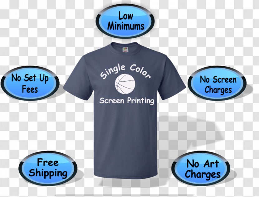 Printed T-shirt Hoodie Screen Printing - Brand Transparent PNG