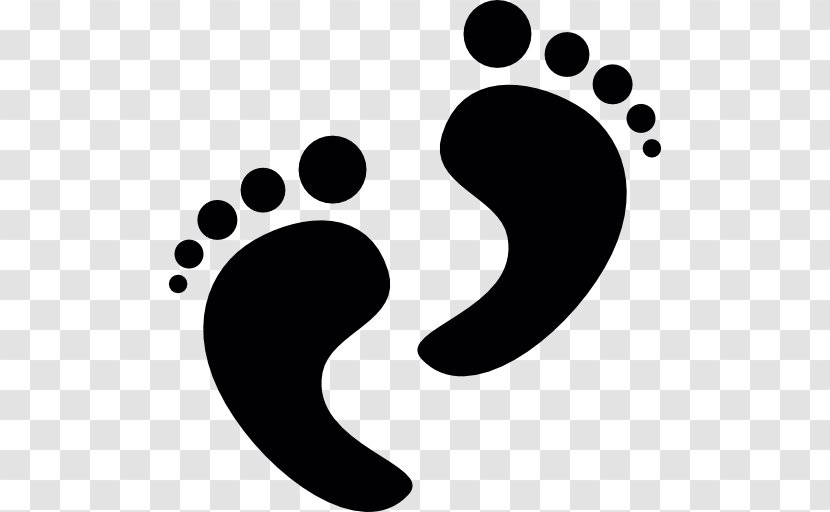 Footprint Infant Child Clip Art - Smile - Tracks Vector Transparent PNG