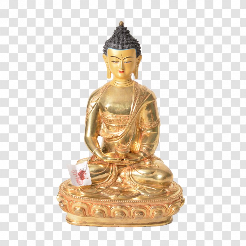 Statue Tara Buddhism Gold Plating Buddharupa - Yidam - Thangka Transparent PNG
