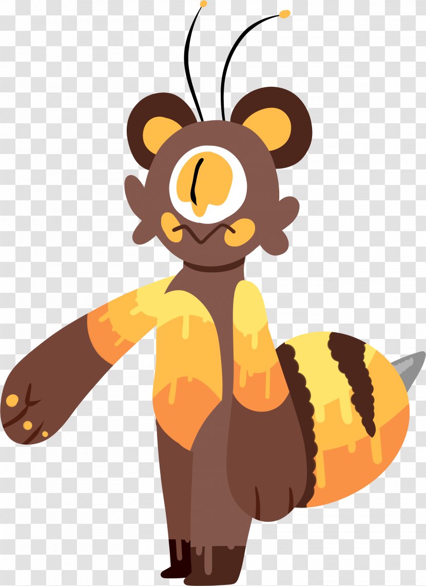 Honey Bee Cat Dog - Art Transparent PNG