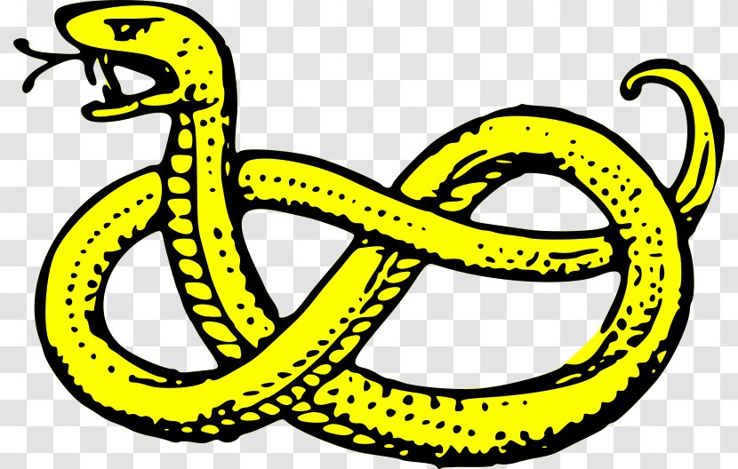 Rattlesnake Free Content Clip Art - Yellow - Golden Snake Transparent PNG