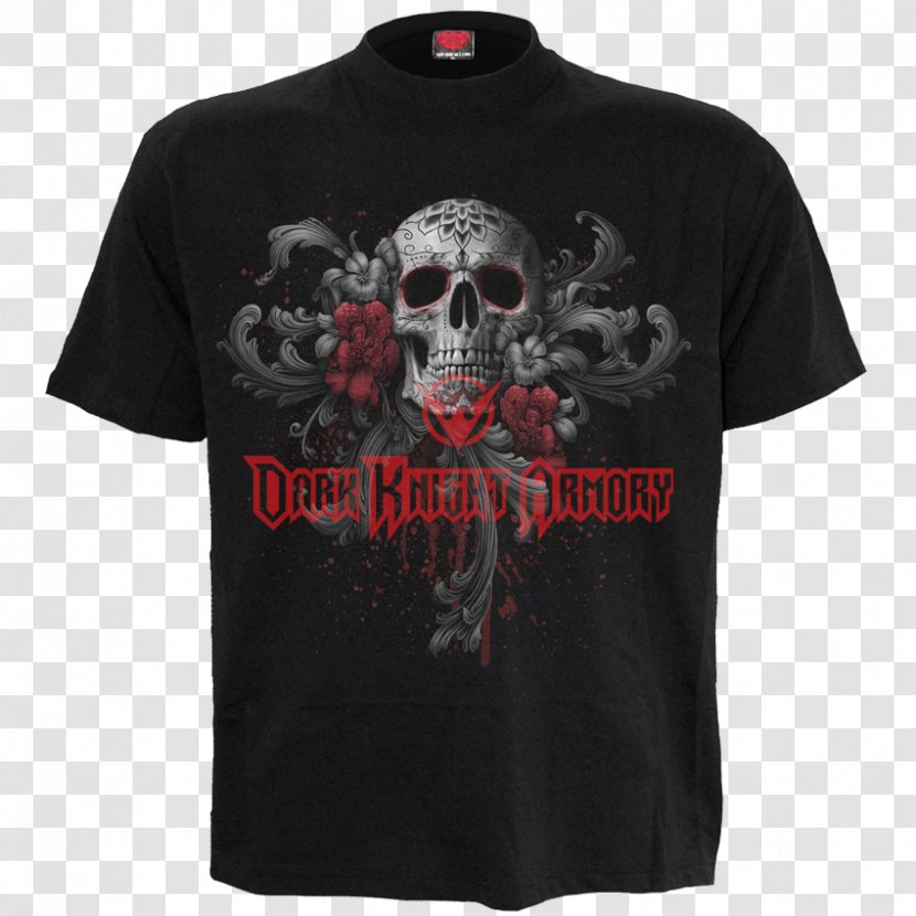 T-shirt Hoodie Clothing Skull - Brand - Roses Transparent PNG