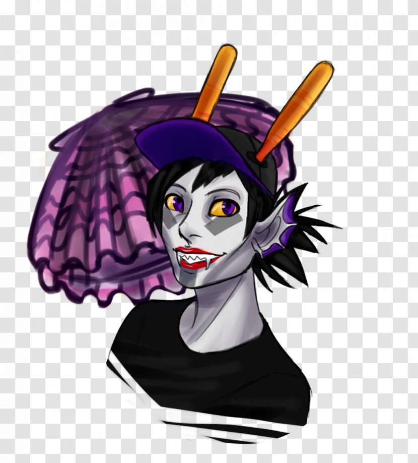 Joker Art Violet Purple - Headgear - Snickers Transparent PNG