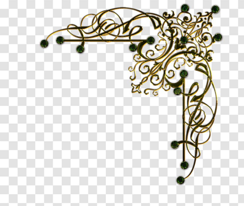 Decorative Corners Ornament Picture Frames Arts - Branch Transparent PNG