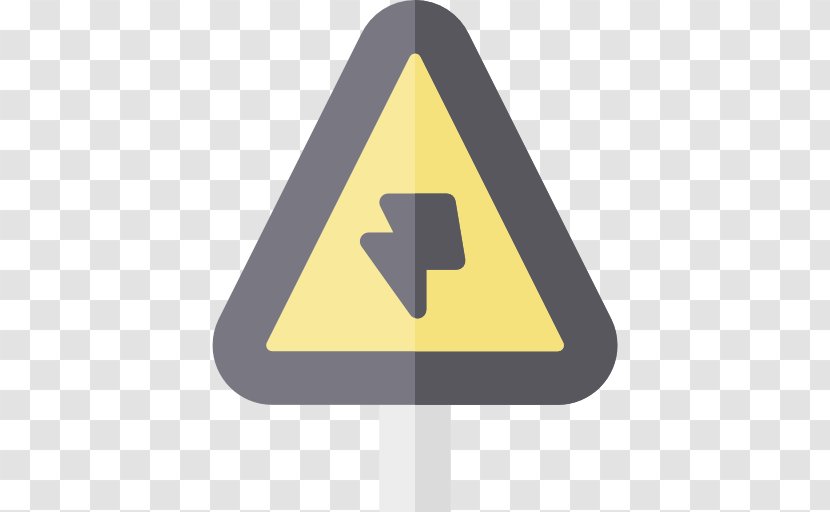 Warning Sign Electricity - Architectural Engineering - Electric Vector Transparent PNG