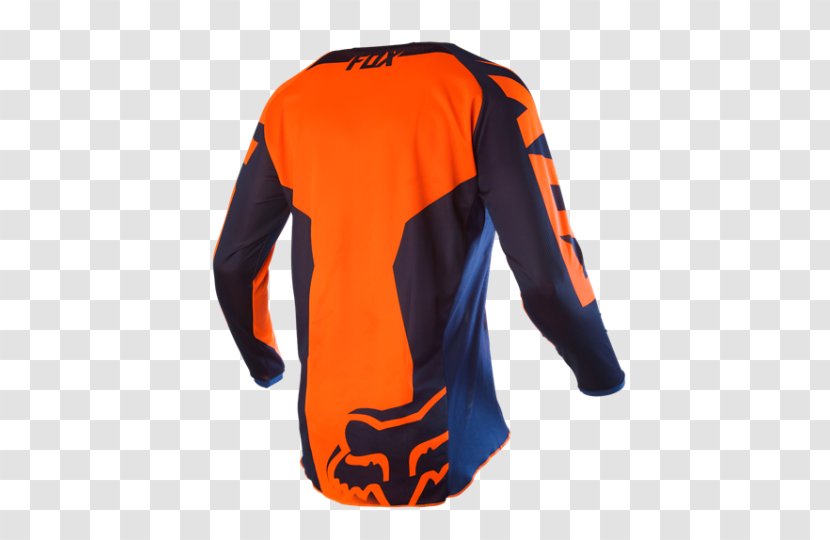 T-shirt Fox Racing Jersey Blue Transparent PNG