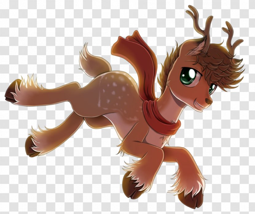 White-tailed Deer Pony Drawing - Deviantart - Antler Transparent PNG