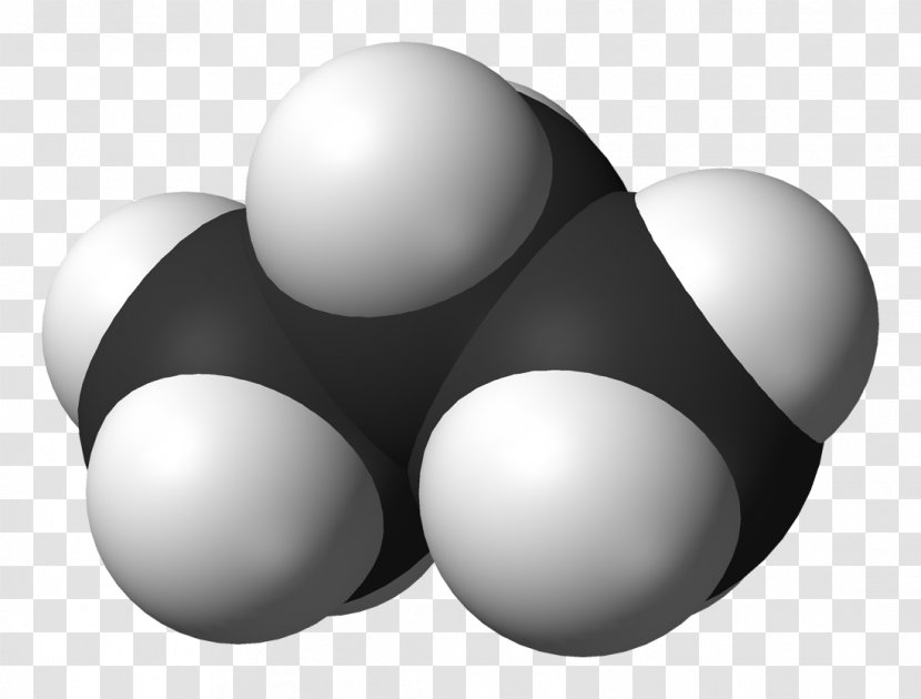 Propane Gas Methane Butane Molecule - Frame - Oxygen Atom Model Project Transparent PNG