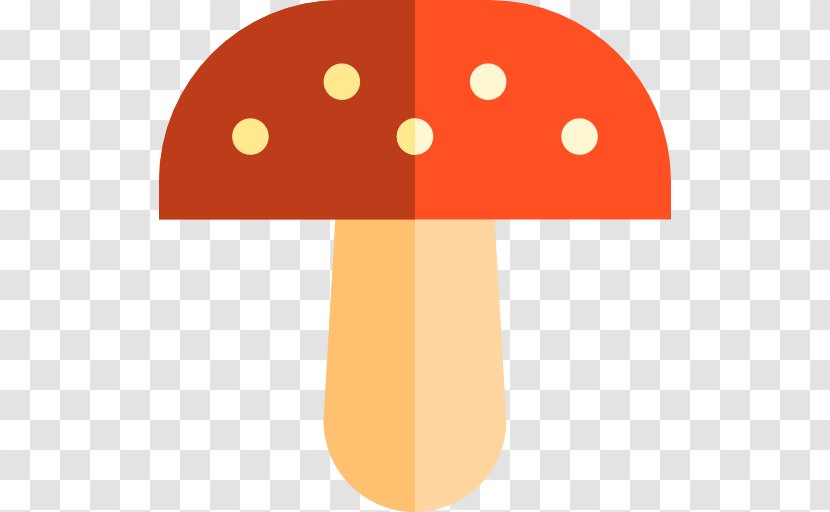 Mushroom Clip Art - Orange Transparent PNG