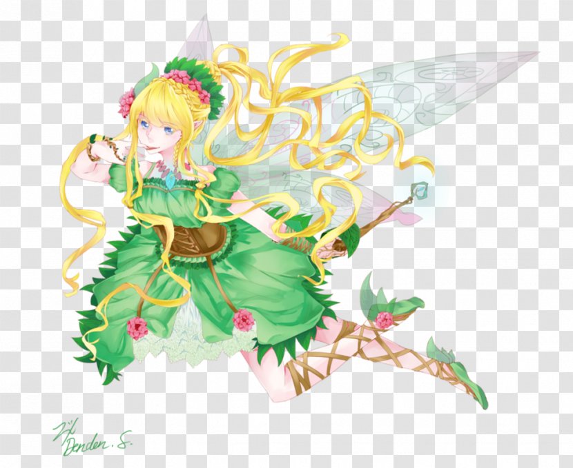 Insect Pollinator Fairy - Flowering Plant - Tale Transparent PNG