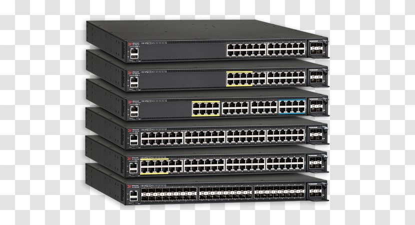 Network Switch Gigabit Ethernet Power Over Small Form-factor Pluggable Transceiver Port - Stackable Transparent PNG