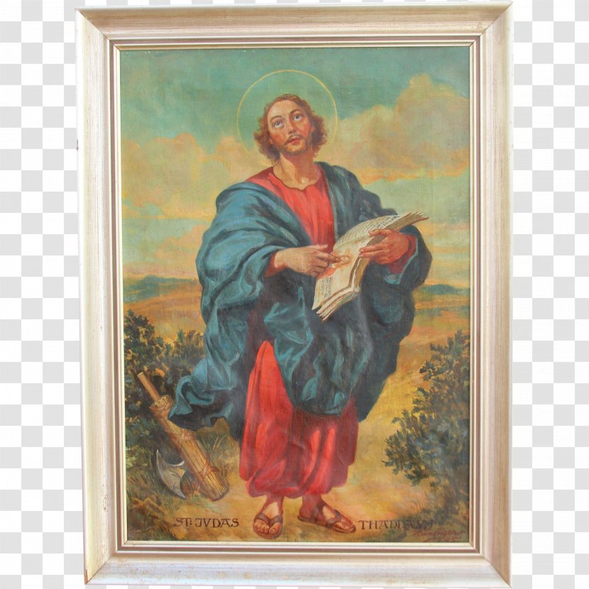 Oil Painting Baroque Apostle - Expressionism Transparent PNG