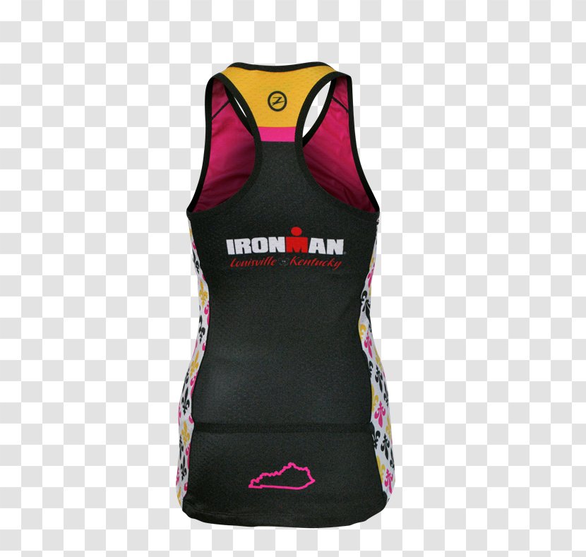 Gilets Sleeveless Shirt Ironman Arizona - Magenta - IRONMAN-TRIATHLON Transparent PNG