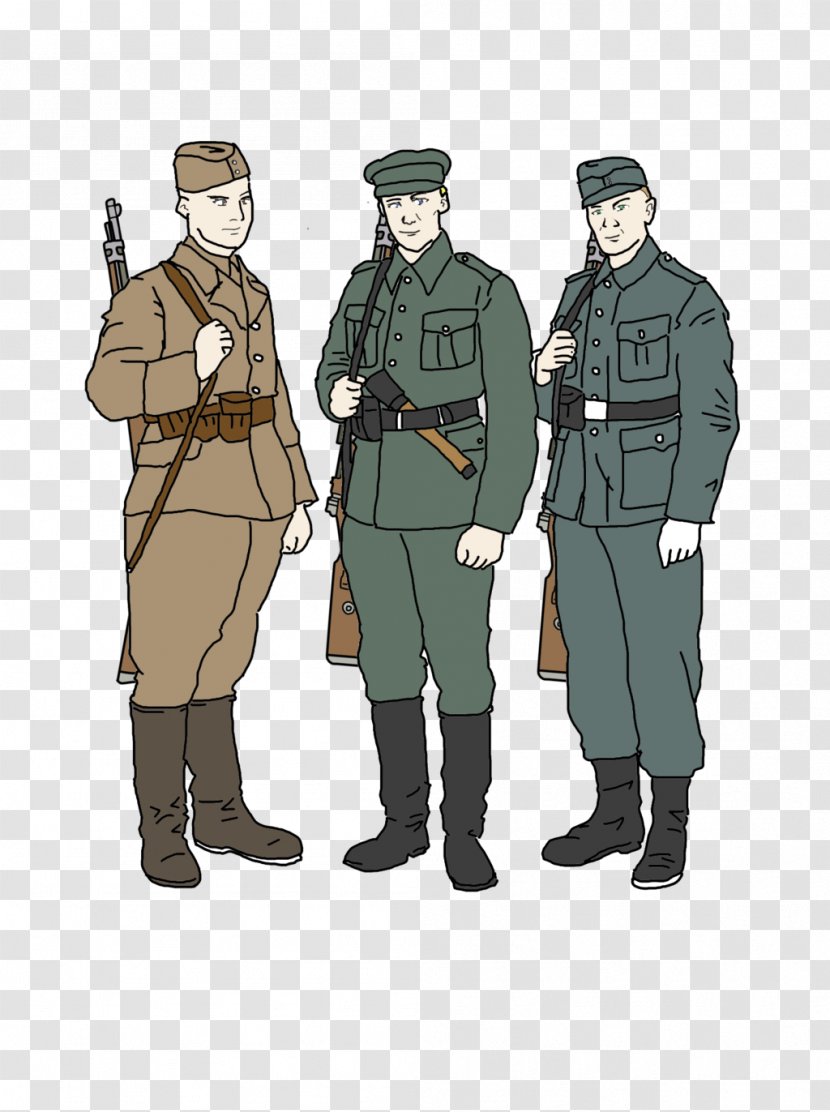 Soldier Military Uniform Infantry Army Officer - Non Commissioned Transparent PNG