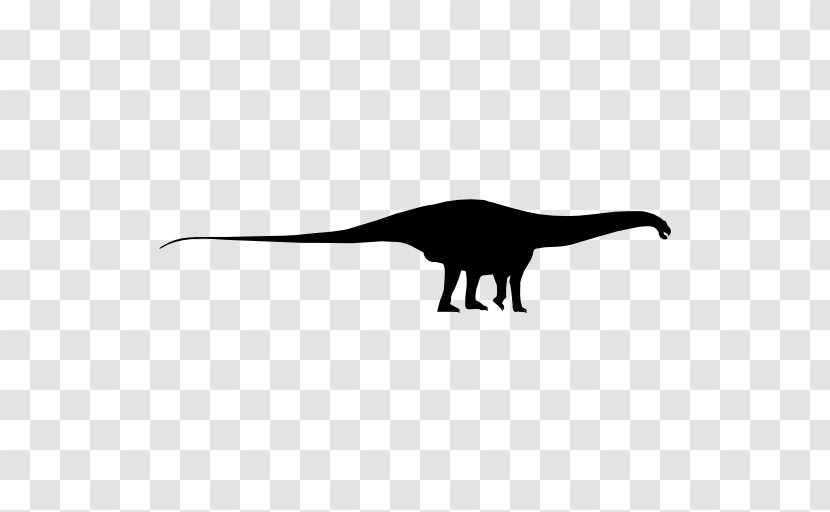 Tyrannosaurus Silhouette Black White Transparent PNG