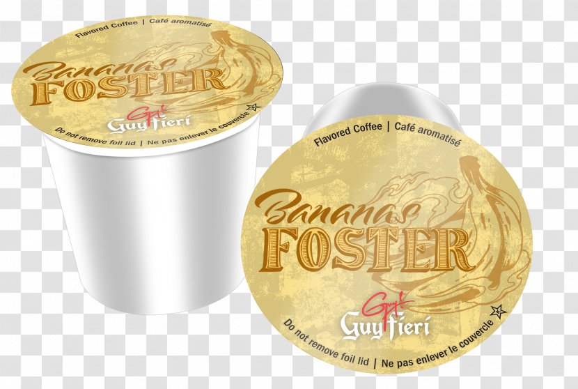 Bananas Foster Coffee Chocolate Brownie Sugar Flavor - Cup Transparent PNG