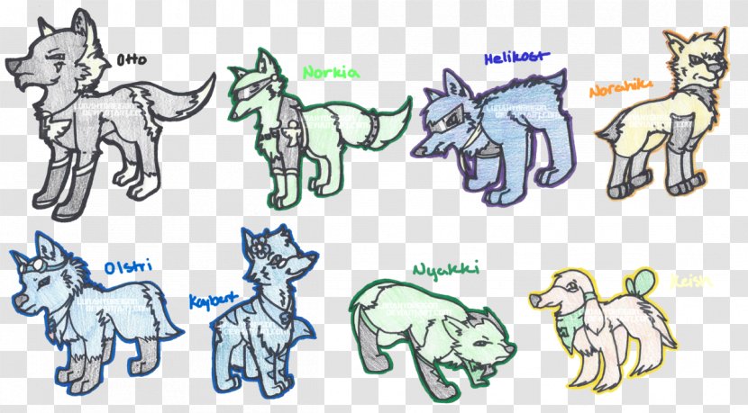 Mustang Human Sketch Pack Animal Donkey - Watercolor Transparent PNG